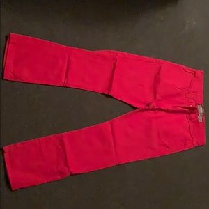 Smoke Rise Skinny Jeans (Blue & Red)